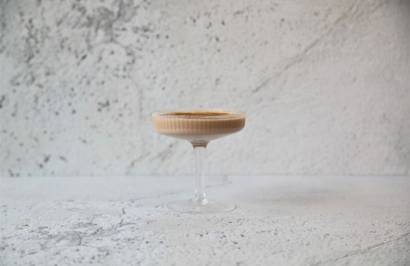 Chocolate tahini martini