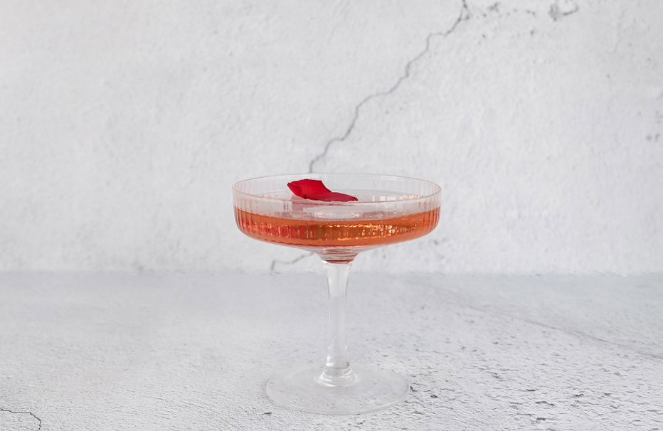Wild rose martini