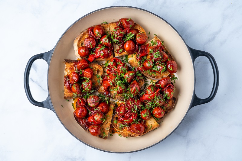 Honey and sherry vinegar glazed chorizo