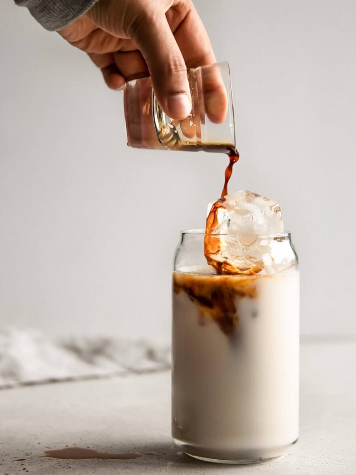 Coconut iced latte
