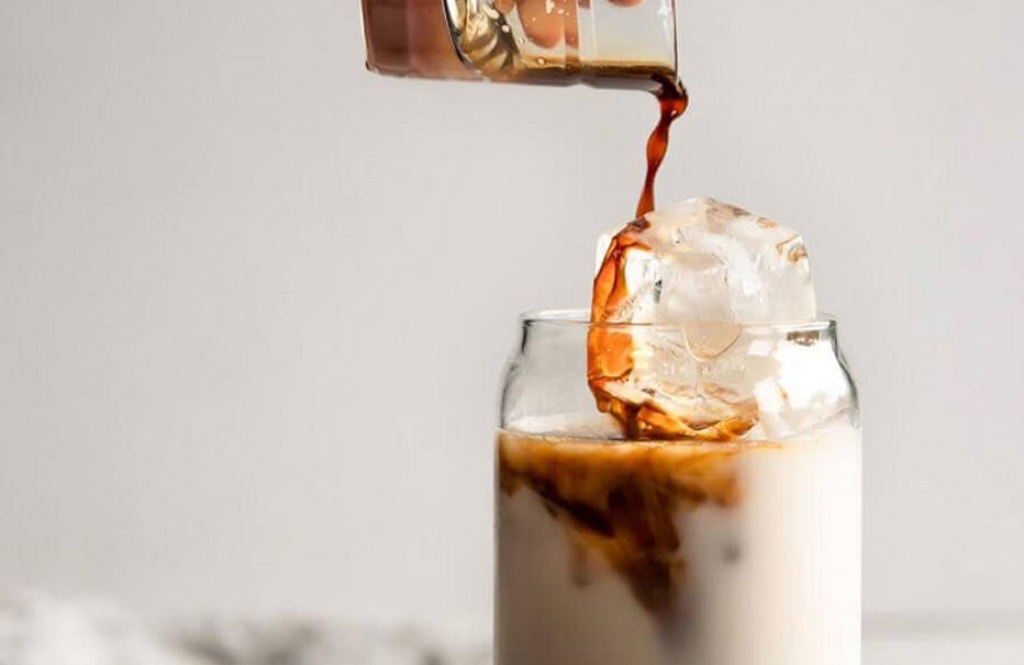 Coconut iced latte